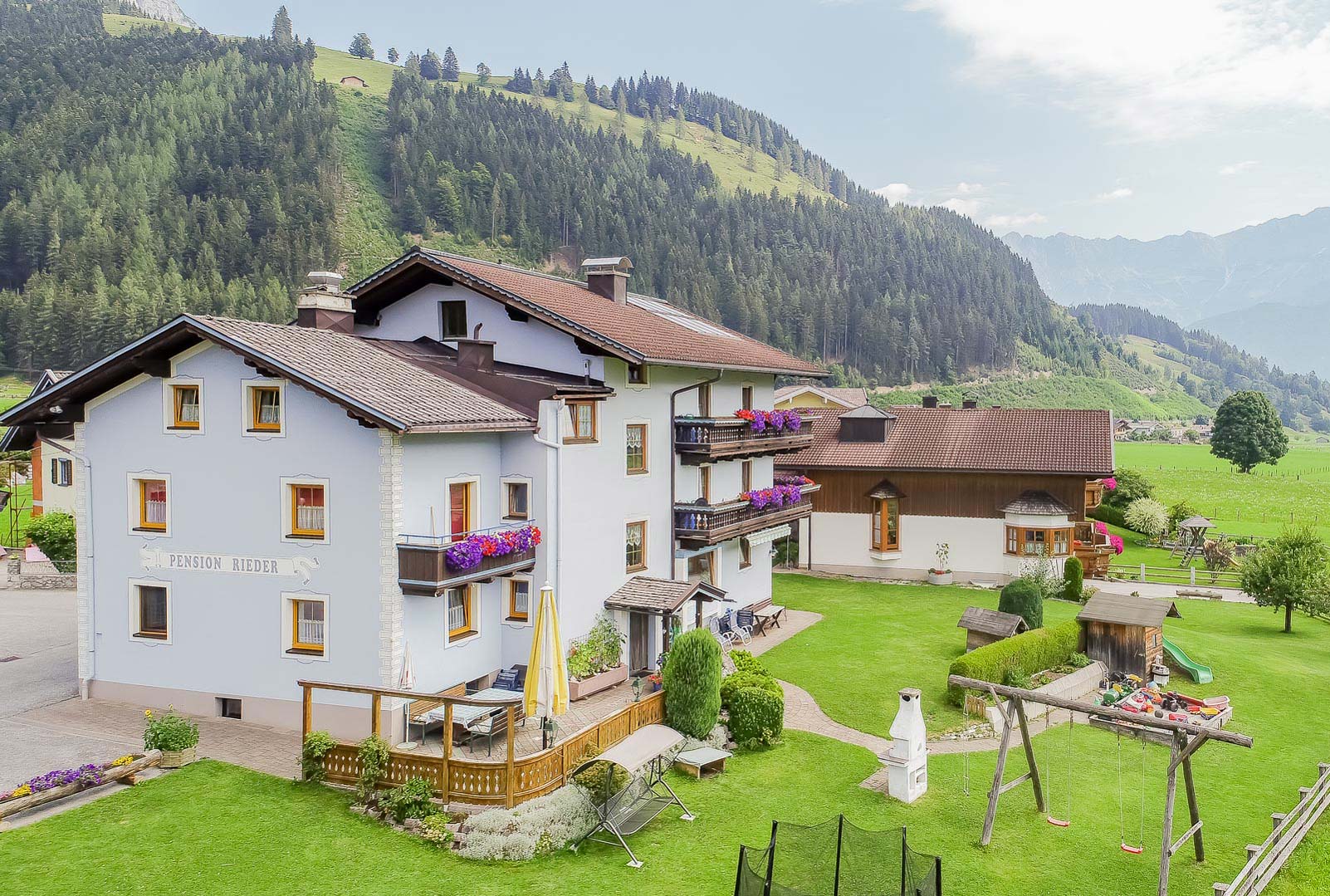 Pension Rieder Leogang Haus Von Aussen  Zimmer 0043